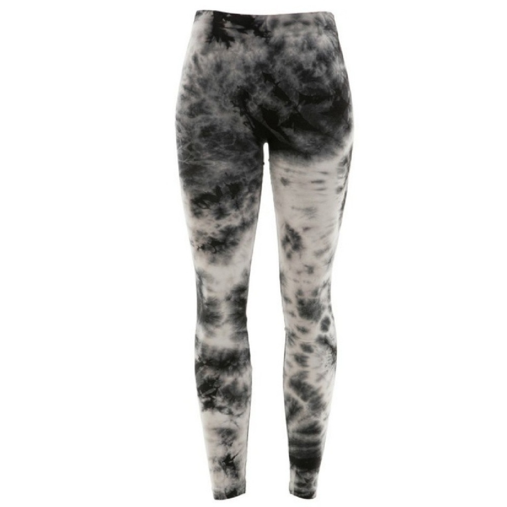 ACID WASH BUTTER FINISHED LEGGINGS - Picture 2 of 5